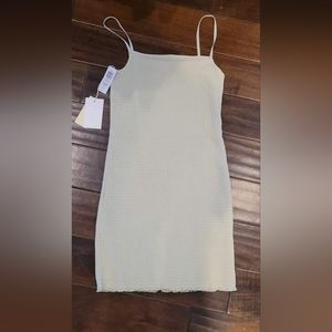 Aritzia jazz mini in pastel sage green